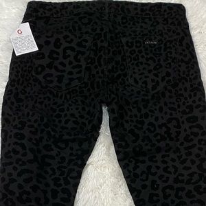 G by Guess skinny cheetah pants